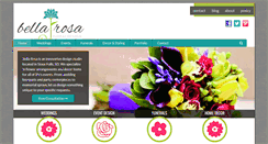 Desktop Screenshot of bellarosafloral.com